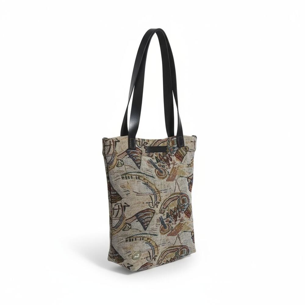 Makskut Floral Tapestry Tote Bag Taupe OS